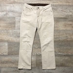 Wrangler Q-Baby No Gap Waistband Khaki Tan Riding Jeans Women’s Size 11/12 x 31